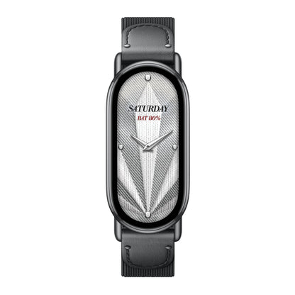 Xiaomi Smart Band 10 Knitted Silk Strap – Ebony Black