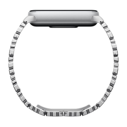 Xiaomi Smart Band 10 Asymmetrical Metal Strap – Silver