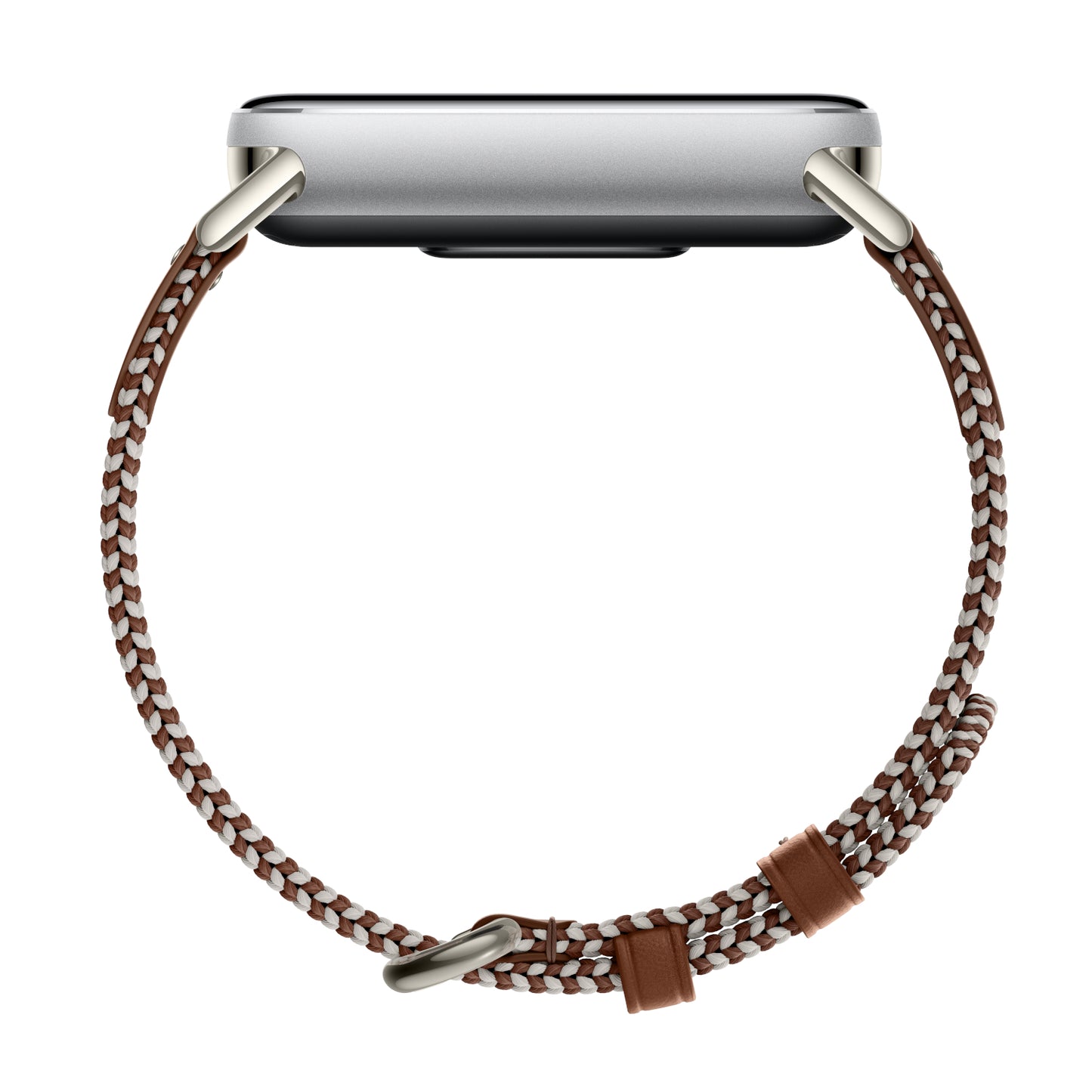Xiaomi Smart Band 10 Knitted Silk Strap – Feather Brown