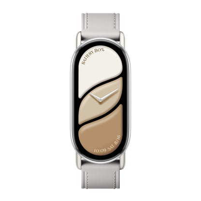 Xiaomi Smart Band 10 Leather Strap – Grey