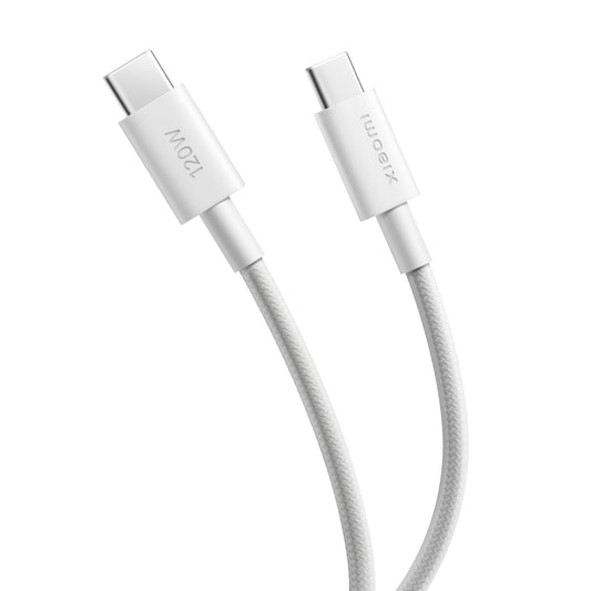 Xiaomi 6A Braided USB Type-C to USB Type-C Cable (1m) – White
