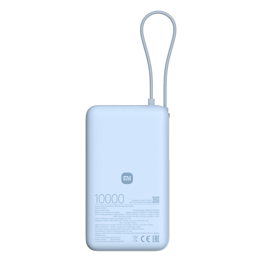 Xiaomi 67W Power Bank 10000mAh (Integrated Cable) – Ice Blue