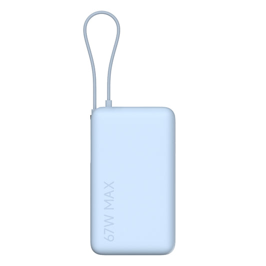 Xiaomi 67W Power Bank 10000mAh (Integrated Cable) – Ice Blue