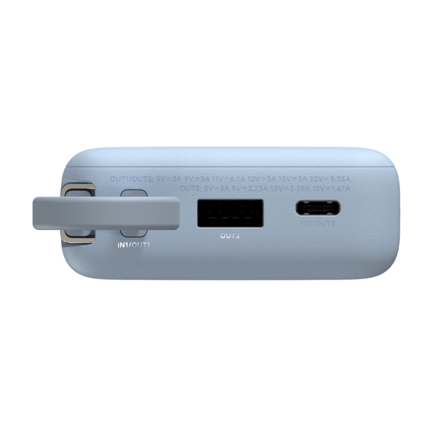 Xiaomi 67W Power Bank 10000mAh (Integrated Cable) – Ice Blue