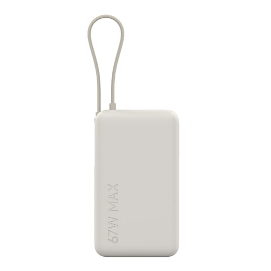 Xiaomi 67W Power Bank 10000mAh (Integrated Cable) – Tan