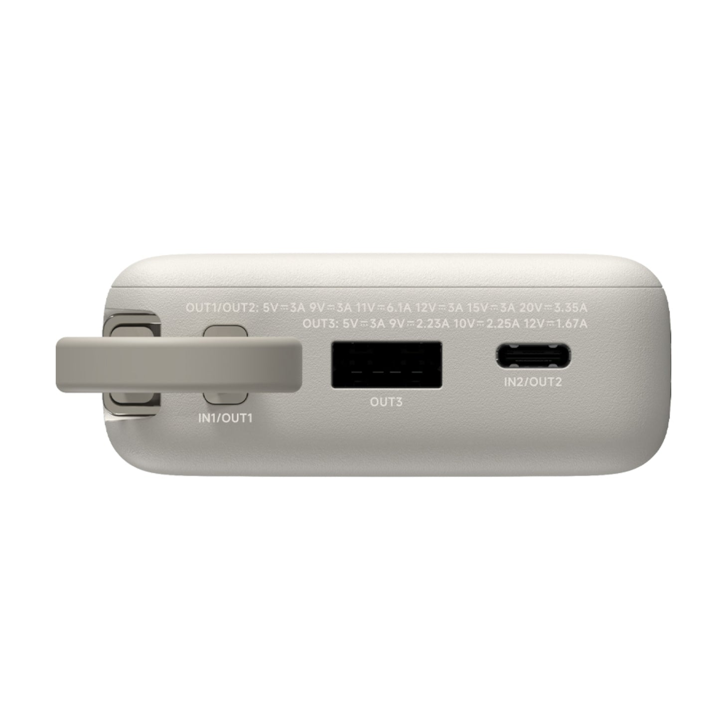 Xiaomi 67W Power Bank 10000mAh (Integrated Cable) – Tan