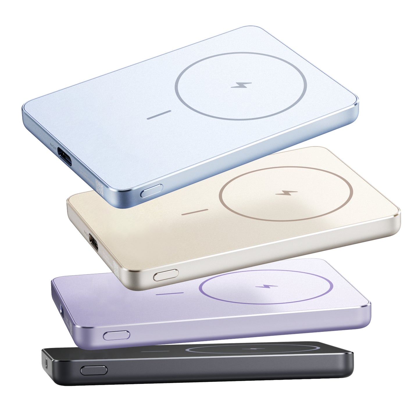 Xiaomi Super Slim Magnetic Power Bank 5000 – Gold