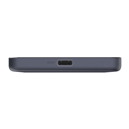 Xiaomi Super Slim Magnetic Power Bank 5000 – Black