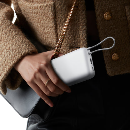 Xiaomi 22.5W Power Bank 20000mAh (Integrated Cable) - Light Grey