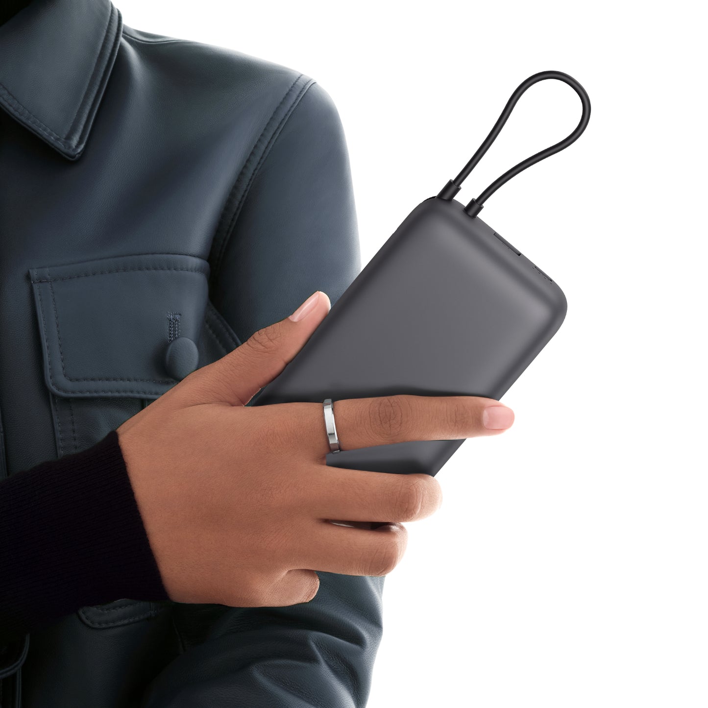 Xiaomi 22.5W Power Bank 20000mAh (Integrated Cable) - Dark Grey