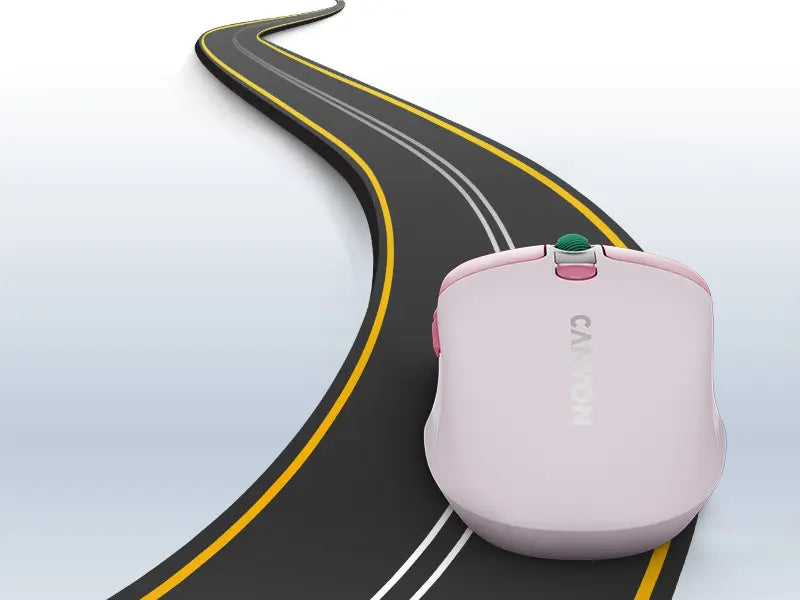 Canyon Silent Dual Mode Wireless Mouse MW-26 - Pink