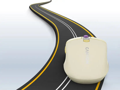 Canyon Silent Dual Mode Wireless Mouse MW-26 - Yellow