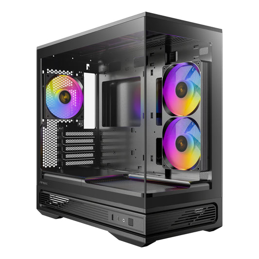 Antec C2M ARGB Compact Micro-ATX Gaming Chassis – Black