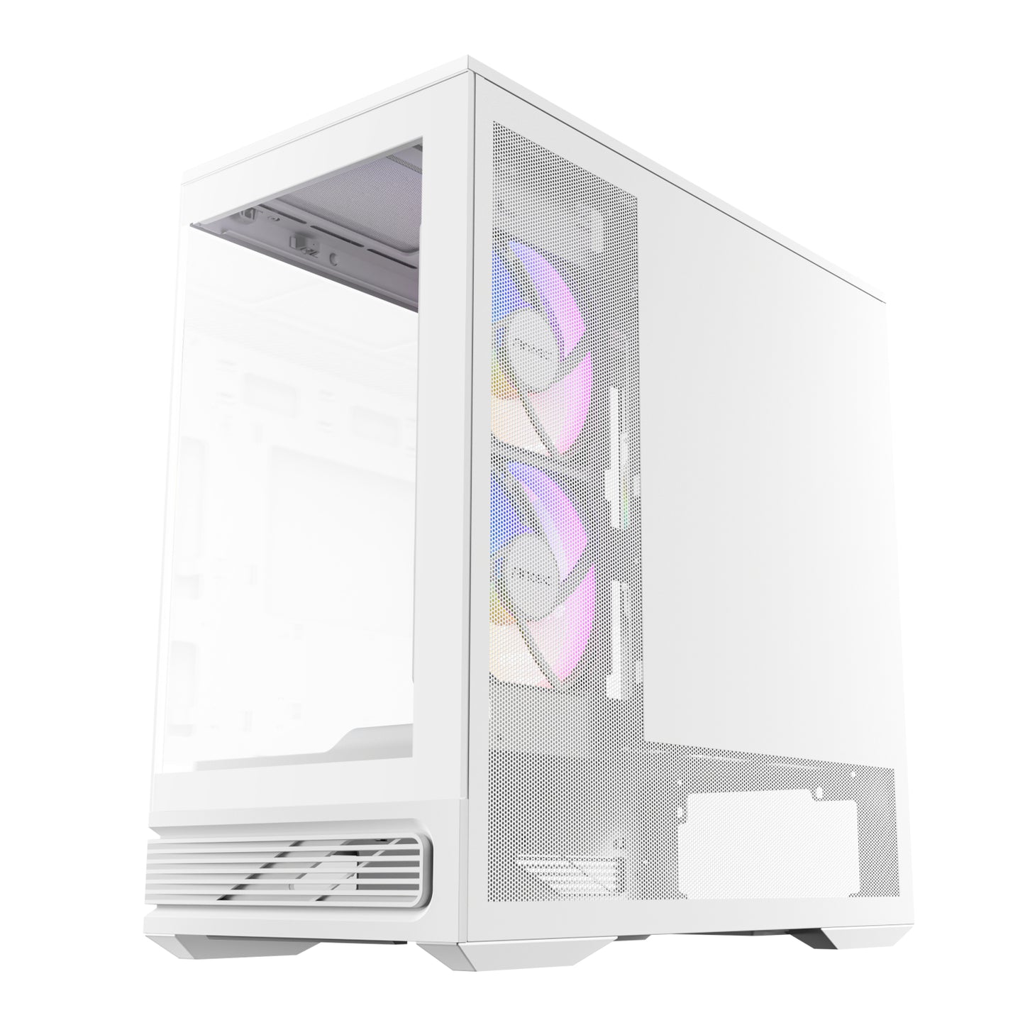 Antec C2M ARGB Compact Micro-ATX Gaming Chassis – White