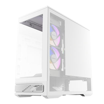 Antec C2M ARGB Compact Micro-ATX Gaming Chassis – White