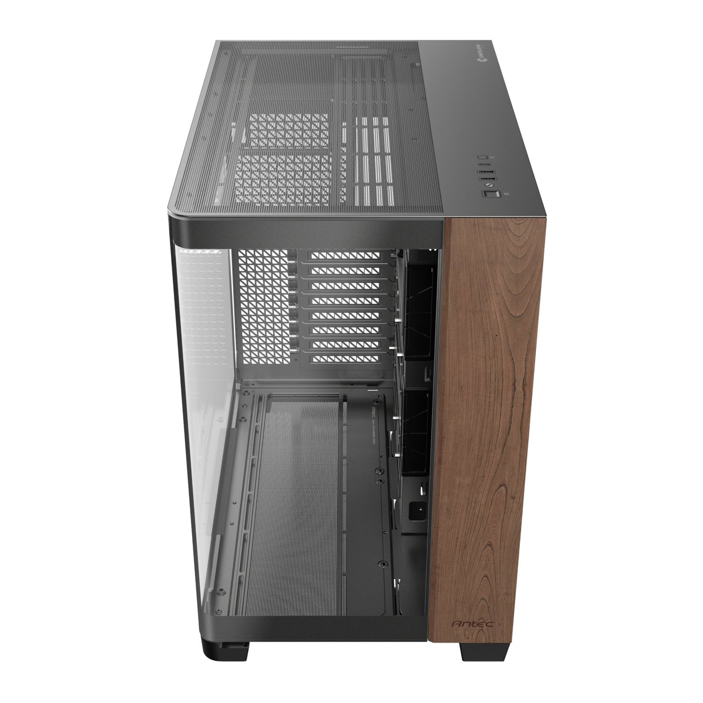 Antec C8 Curved Wood E-ATX | ATX | Micro-ATX | ITX Dual Chamber Gaming Chassis