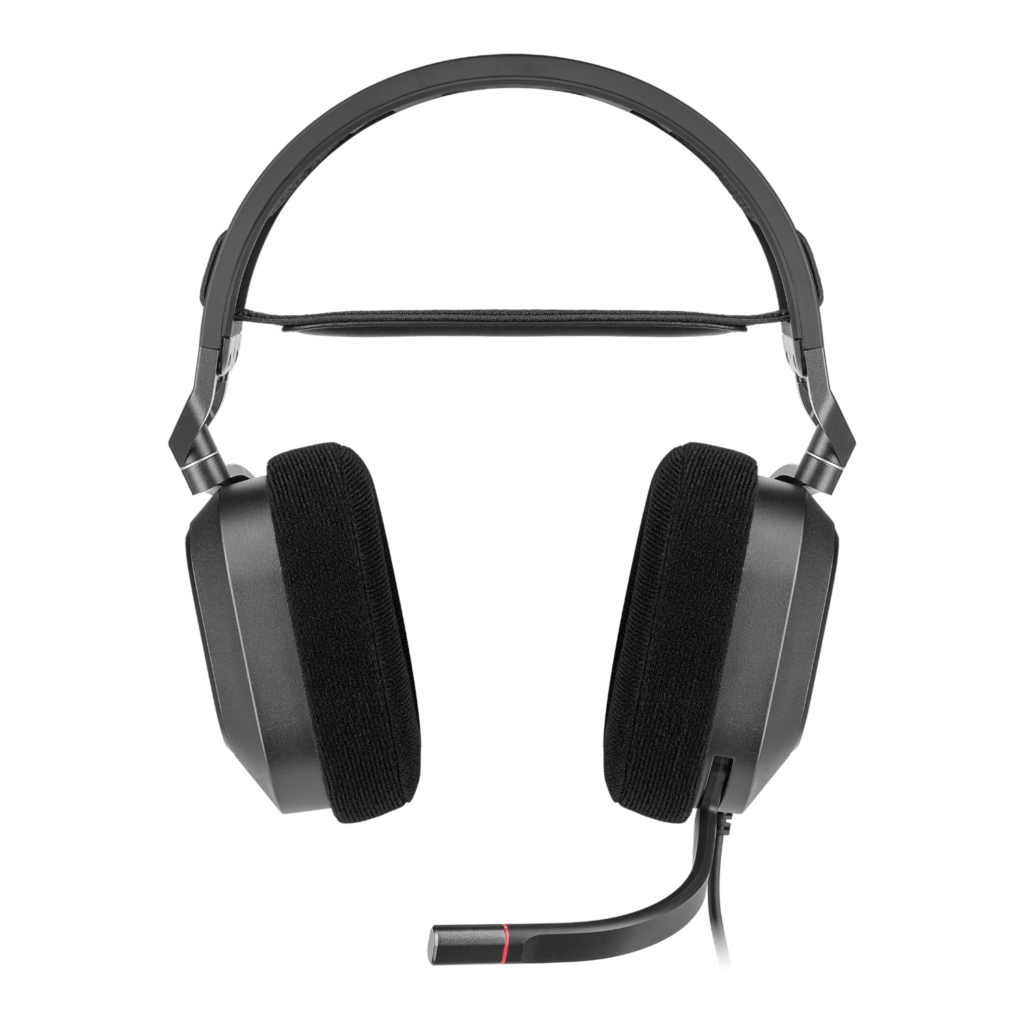 Corsair HS80 RGB USB Wired Over-Ear Gaming Headset — Carbon Black