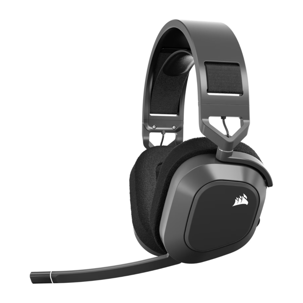 Corsair HS80 MAX WIRELESS Gaming Headset – Steel Gray (AP)
