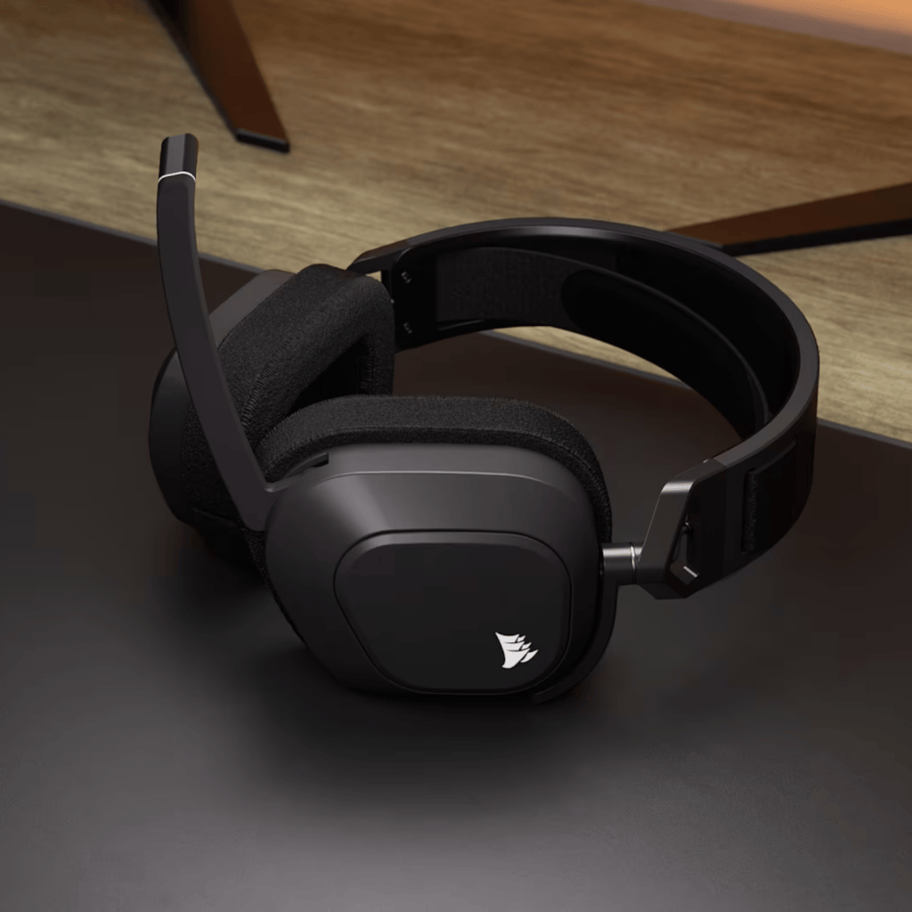 Corsair HS80 MAX WIRELESS Gaming Headset – Steel Gray (AP)