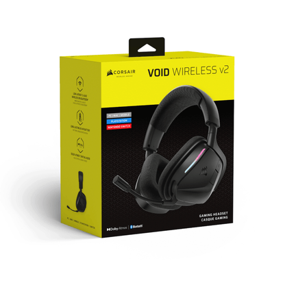 CORSAIR VOID WIRELESS v2 Gaming Headset – Carbon