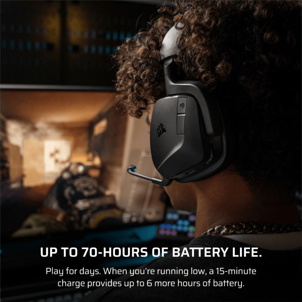 CORSAIR VOID WIRELESS v2 Gaming Headset – Carbon