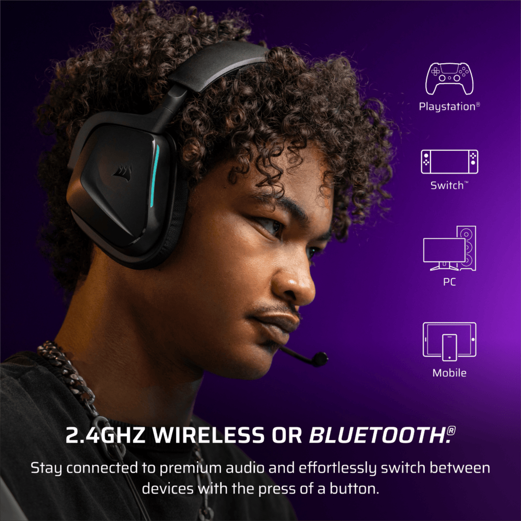 CORSAIR VOID WIRELESS v2 Gaming Headset – Carbon