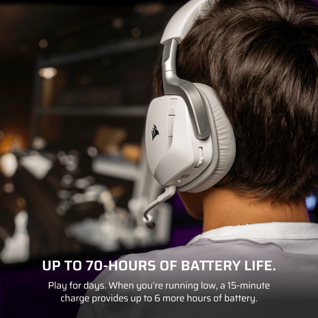 CORSAIR VOID v2 WIRELESS Gaming Headset – White