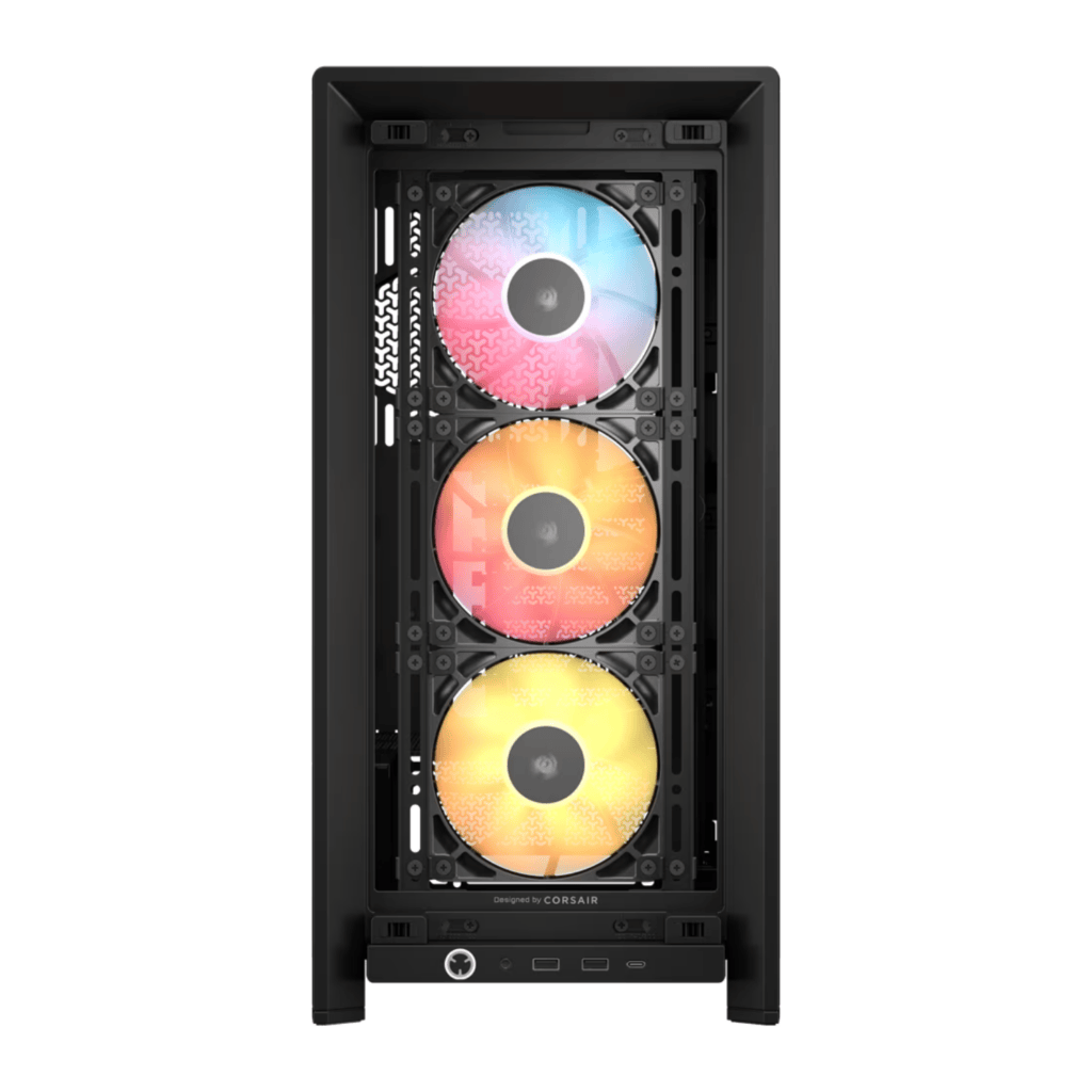 Corsair FRAME 4000D RS ARGB Modular Mid-Tower PC Case – Black
