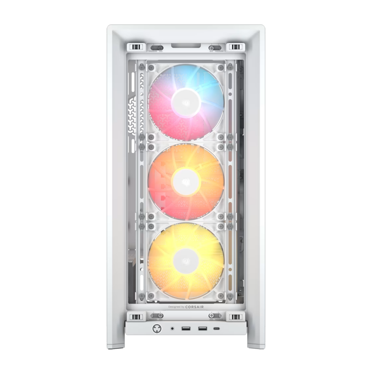Corsair FRAME 4000D RS ARGB Modular Mid-Tower PC Case – White