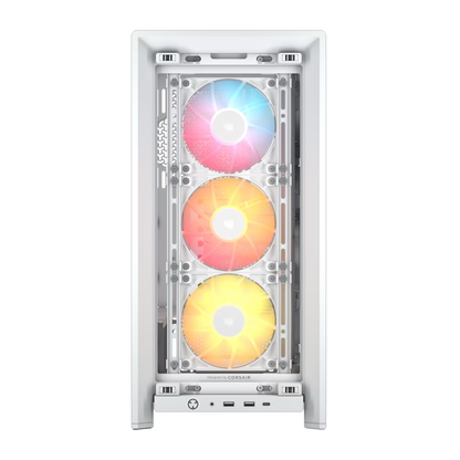 Corsair FRAME 4000D RS ARGB Modular Mid-Tower PC Case – White