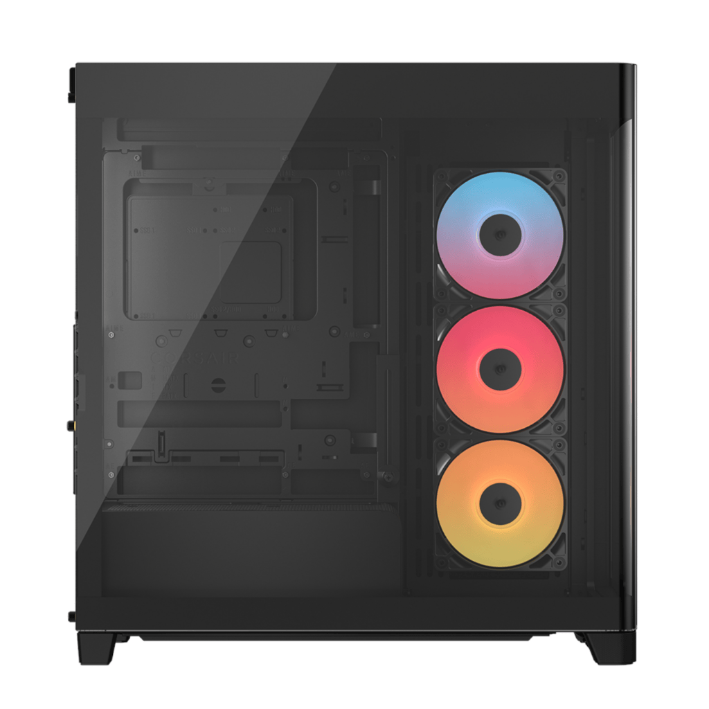 Corsair FRAME 4500X RS-R ARGB Panoramic Glass Mid-Tower PC Case – Black
