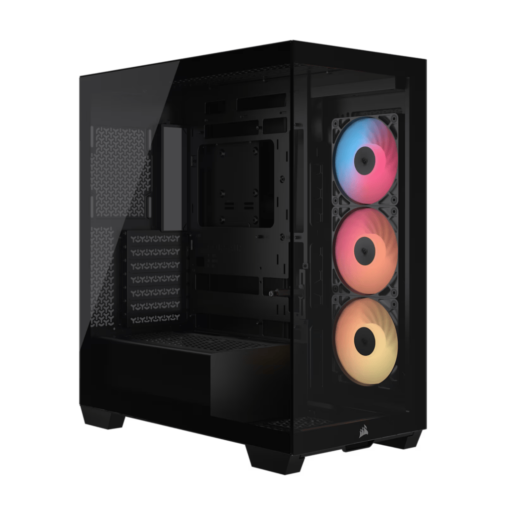 Corsair 3500X RS-R ARGB Mid-Tower PC Case – Black