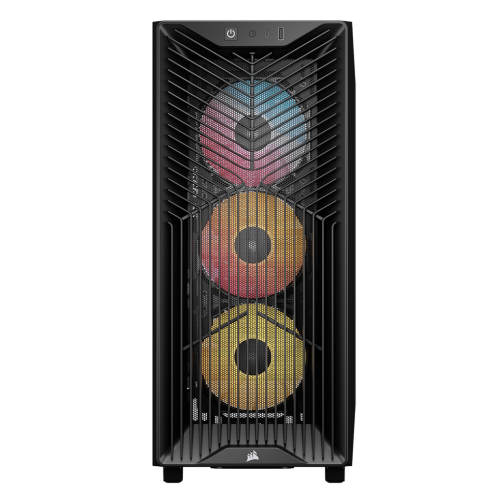 Corsair 3200D RS ARGB Mid-Tower PC Case – Black
