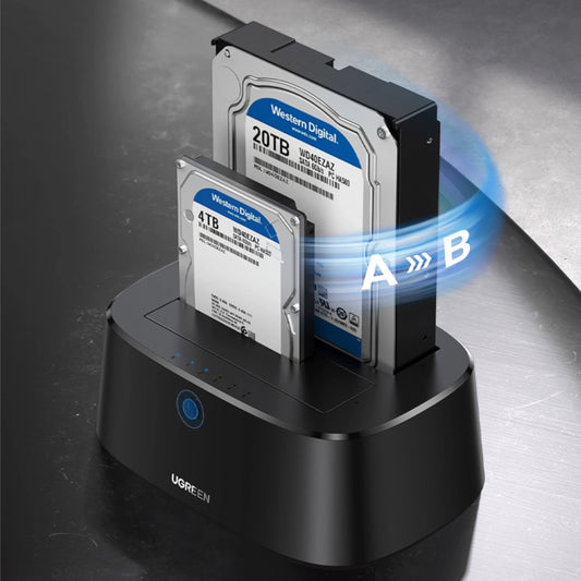 UGREEN CM198 3.5/2.5 inch SATA HDD/SDD USB3.0 Docking Station