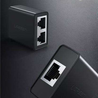 UGREEN RJ45 Splitter Adapter 2 Pack (Black)