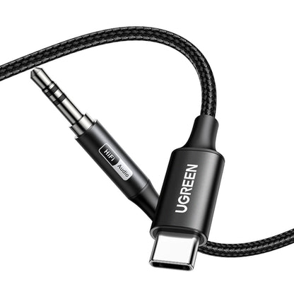 UGREEN USB Type-C to 3.5mm AUX Audio Cable 2M – Black