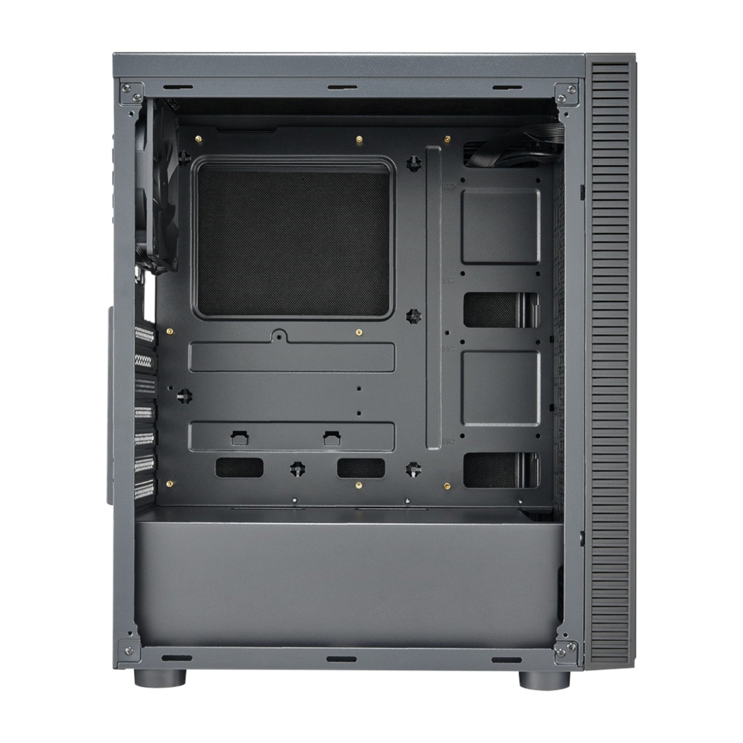 FSP CMT223S ATX Mid Tower Chassis – Black