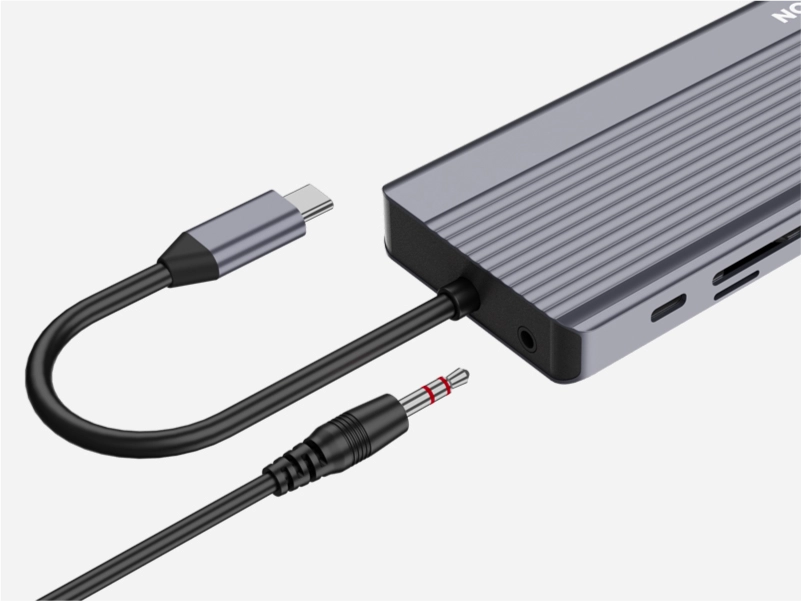 Canyon DS-16 13-in-1 USB-C Hub 4K - Grey