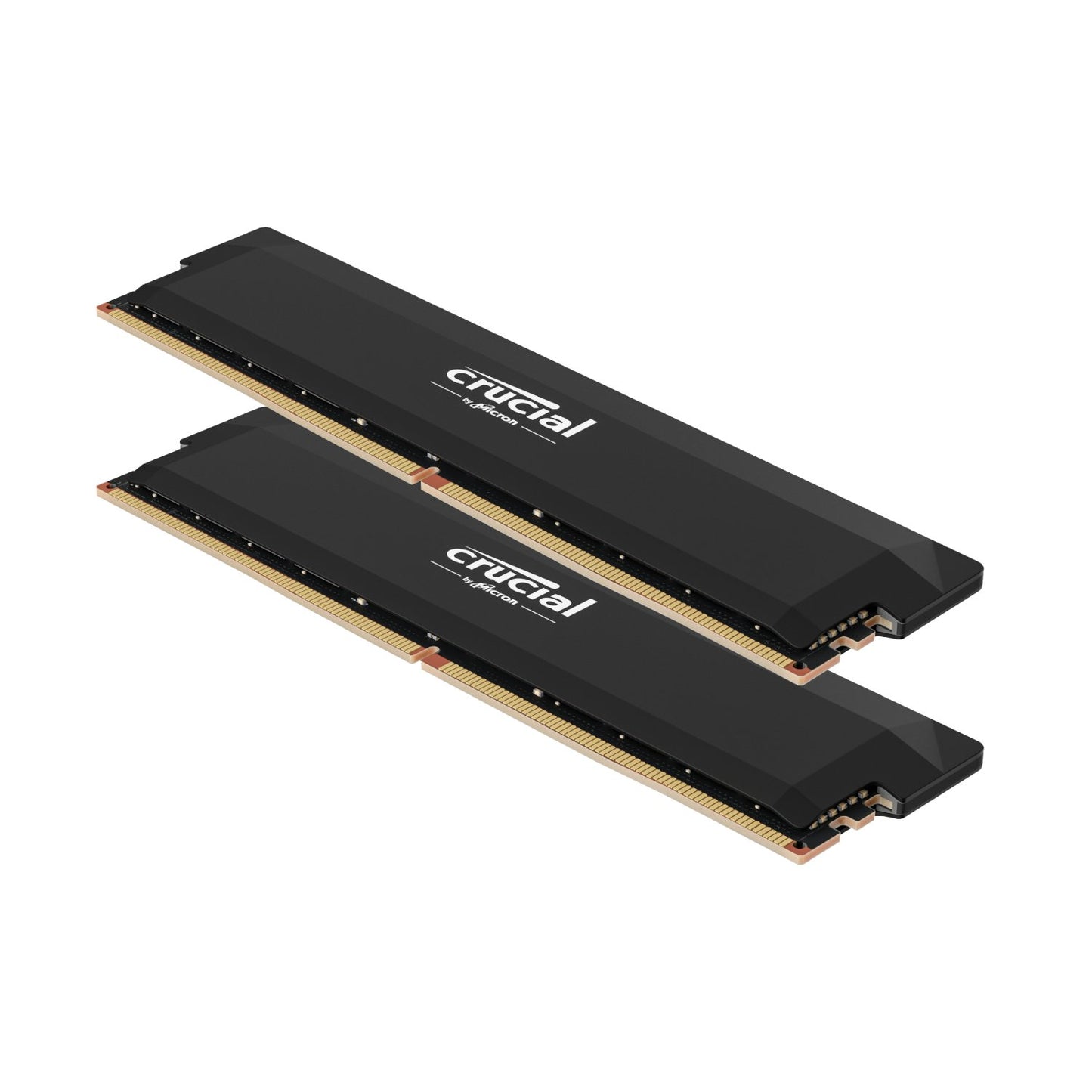Crucial Pro DDR5 Overclocking Black Desktop Memory – 32GB (2X16GB), 6400MHz