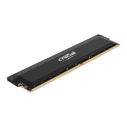 Crucial Pro DDR5 Overclocking Black Desktop Memory – 32GB (2X16GB), 6400MHz