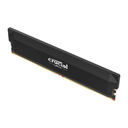 Crucial Pro DDR5 Overclocking Black Desktop Memory – 32GB (2X16GB), 6400MHz