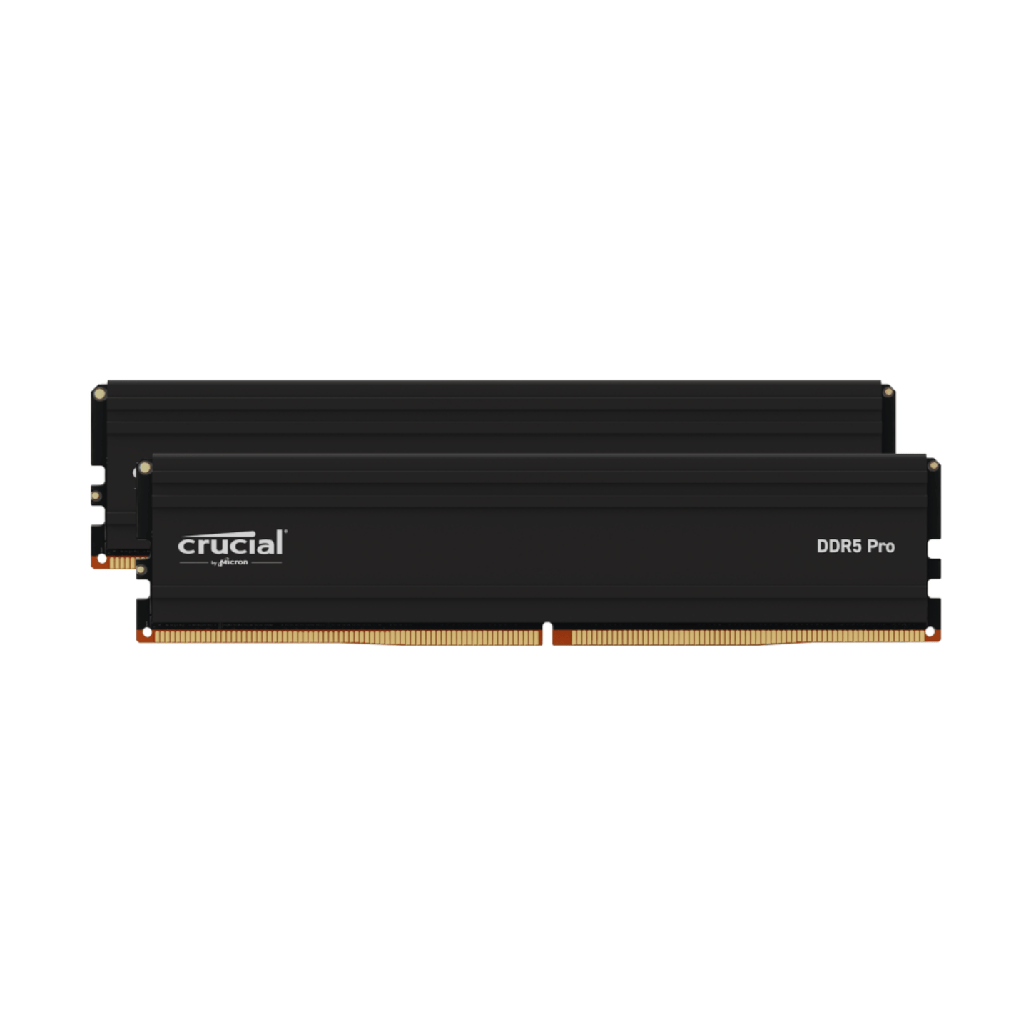 Crucial Pro DDR5 Black Desktop Memory – 128GB (2X64GB), 5600MHz