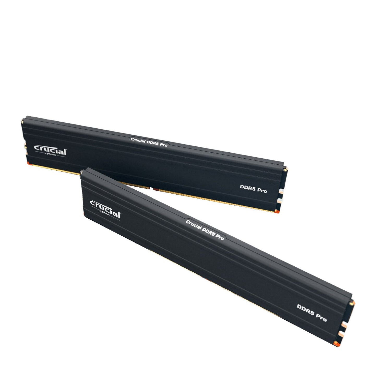 Crucial Pro DDR5 Black Desktop Memory – 32GB (2X16GB), 5600MHz