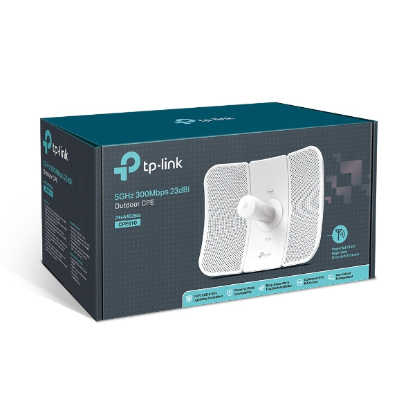 TP-Link 5GHz 300Mbps 23dBi Outdoor CPE - CPE610