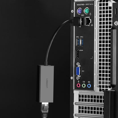 UGREEN CM111 USB3.0 to RJ5 Gigabit Ethernet Adapter – Black