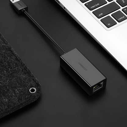 UGREEN CM111 USB3.0 to RJ5 Gigabit Ethernet Adapter – Black
