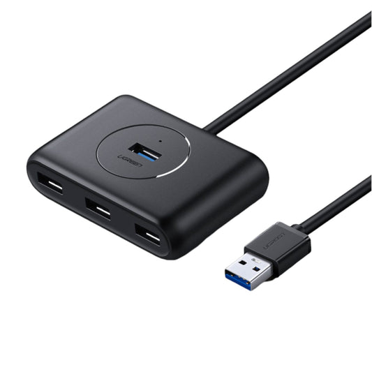 UGREEN 4-Port USB 3.0 Hub with Micro USB | 5Gbps Data Transfer – 1m