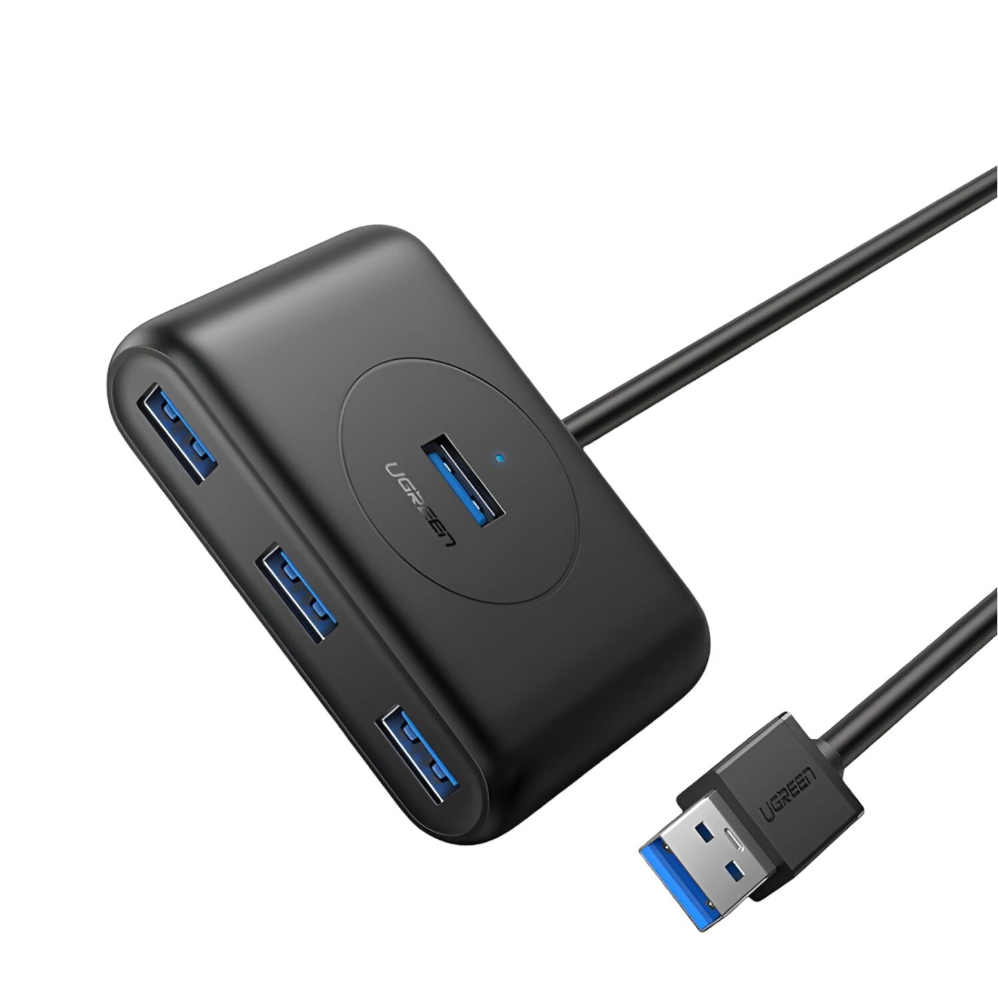 UGREEN 4-Port USB 3.0 Hub with Micro USB | 5Gbps Data Transfer – 1m