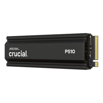 Crucial P510 M.2 Gen5 NVMe SSD - 1TB, with Heatsink