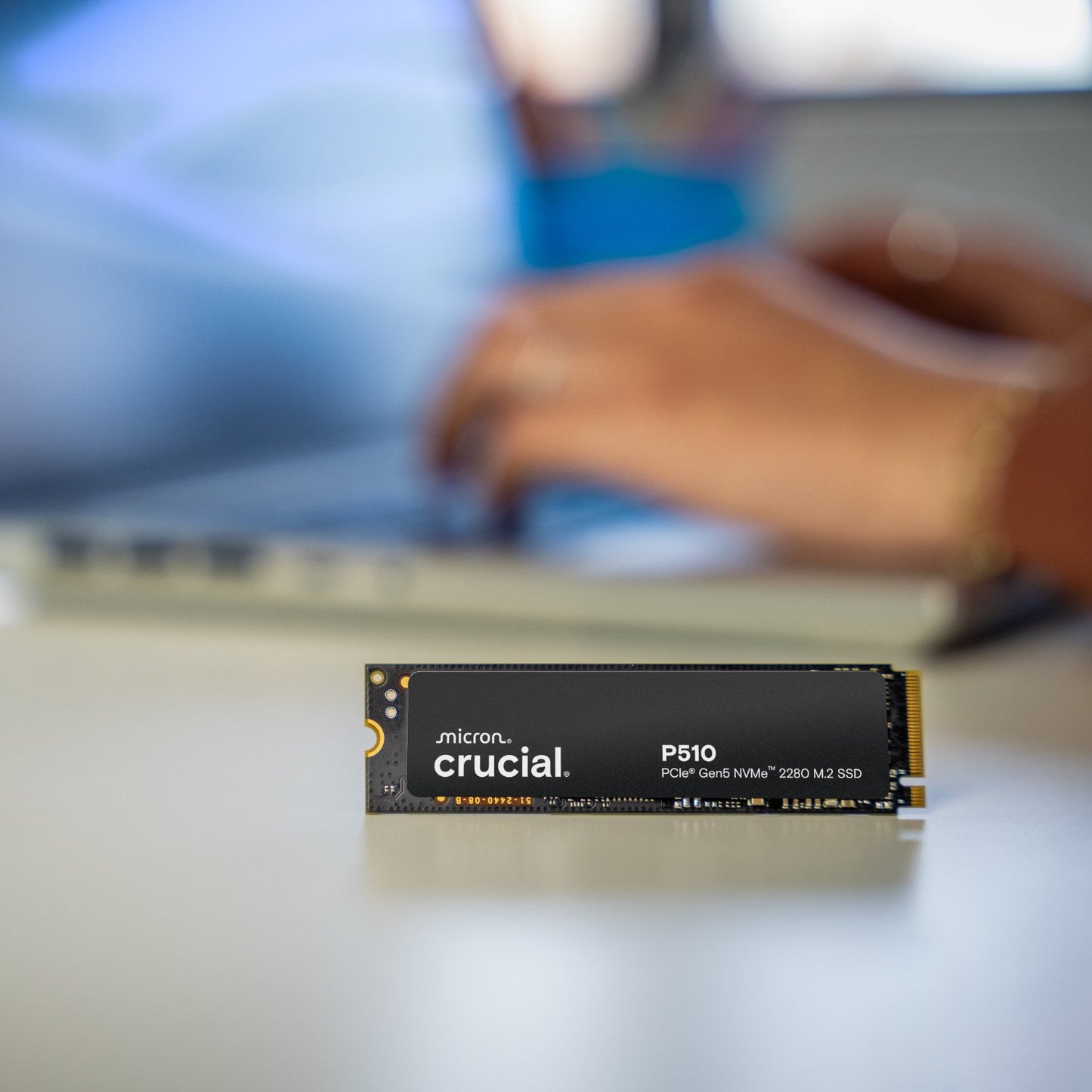 Crucial P510 M.2 Gen5 NVMe SSD - 1TB, with Heatsink